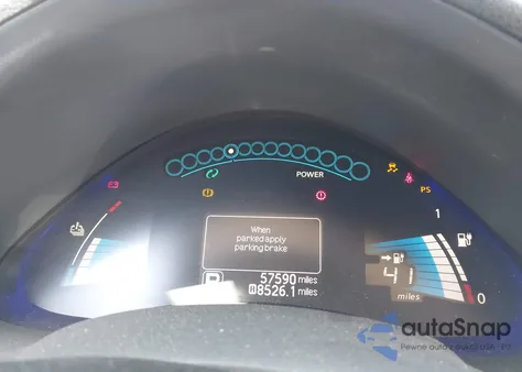 2013 Nissan Leaf S z USA, uszkodzony, nr VIN 1N4AZ0CP4DC400088